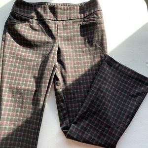 Multi colored check pants